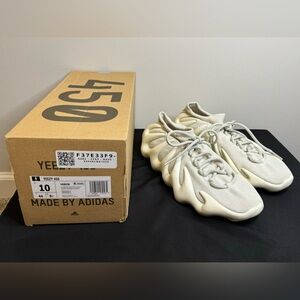 Men’s Size 10 Adidas Yeezy 450 Cloud White